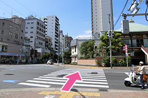 都営新宿線「西大島駅」からの道順3